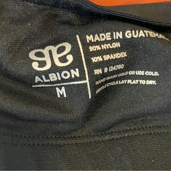 BLOUSY TANKINI, MATTE BLACK - Picture 4 of 7